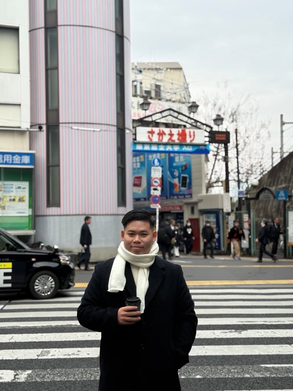 Self portrait in Japan